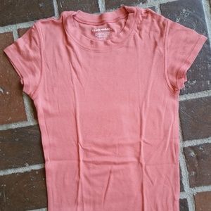 Club Monaco Coral Cotton Tee